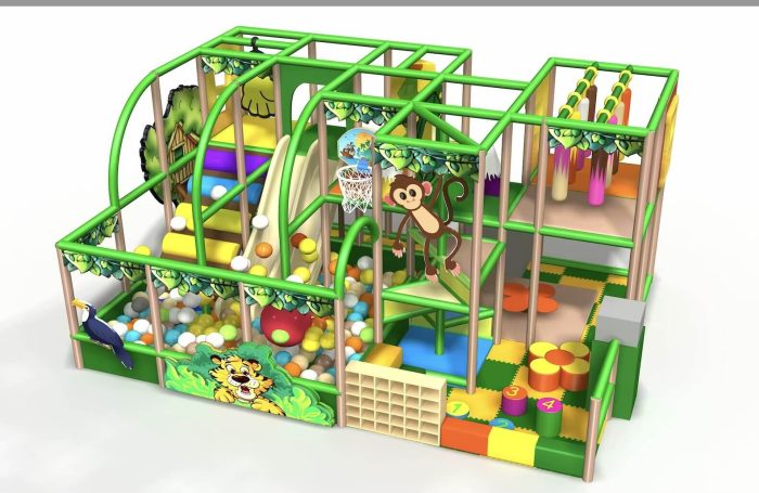 Jungle Indoor Playground Equipment