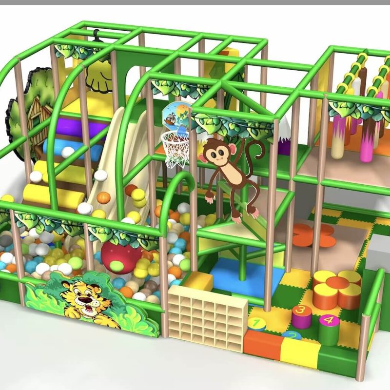 Jungle Indoor Playground Equipment