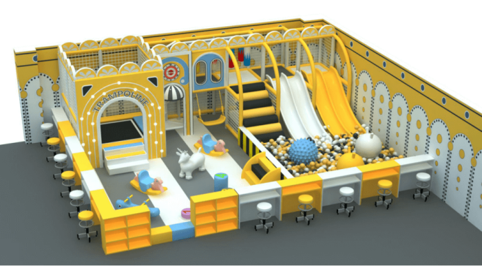 Commerce Kids Indoor Fiberglass Playground