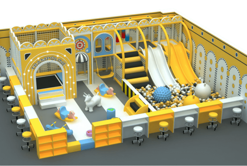 Commerce Kids Indoor Fiberglass Playground