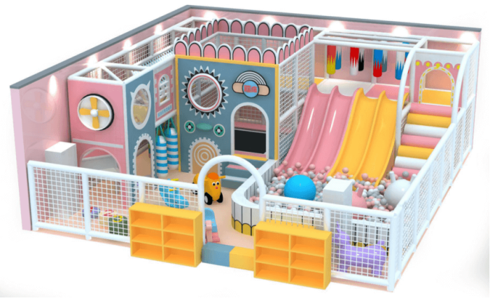Indoor play soft play