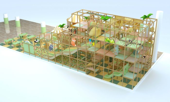 Customized New Design High Quality Indoor Game Park - Image 2