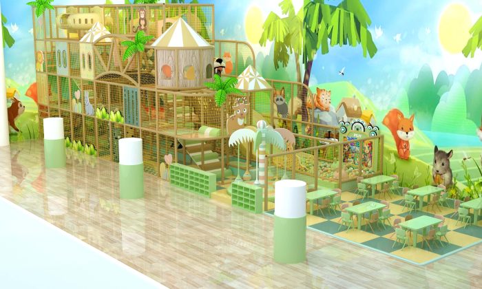 Customized New Design High Quality Indoor Game Park