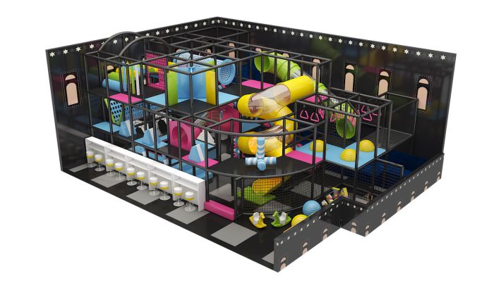 Indoor Playground Maze Ninja Kids