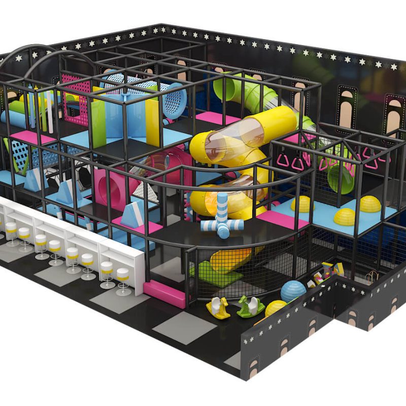 Indoor Playground Maze Ninja Kids