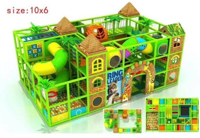 Indoor Kids Mini Playground Equipment Kids Soft Play Area