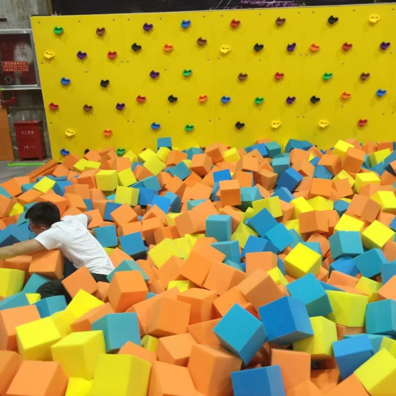 Foam Pit Climbing