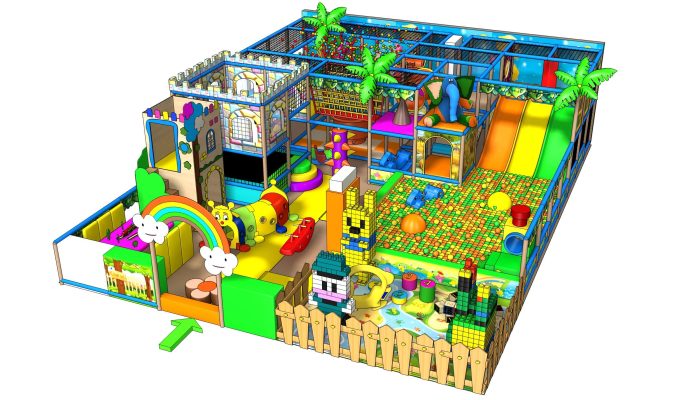 High quality modern children amusement park Indoor playground