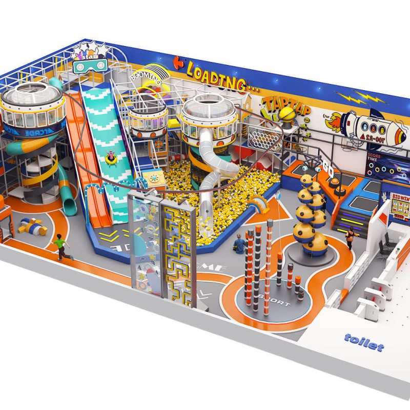 Shopping mall custom video game indoor playground China supplier