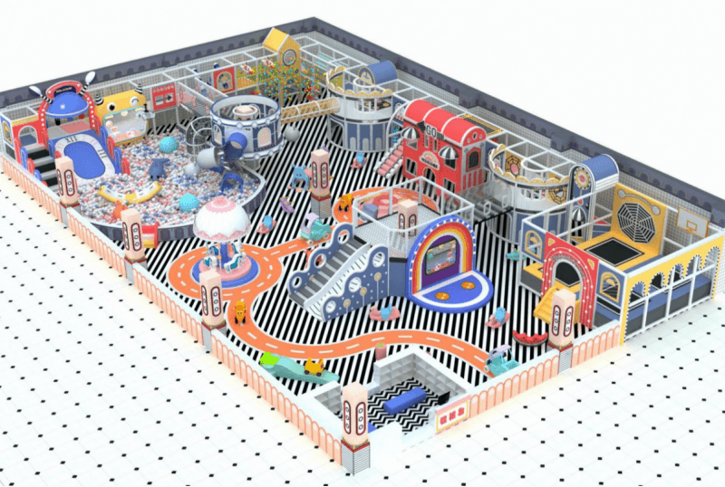 Hot Sale Indoor Kids Multifunction Children Playground