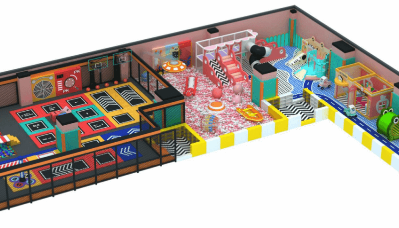 High Quality Indoor Toddler Plastic Swing Slides Set Kids