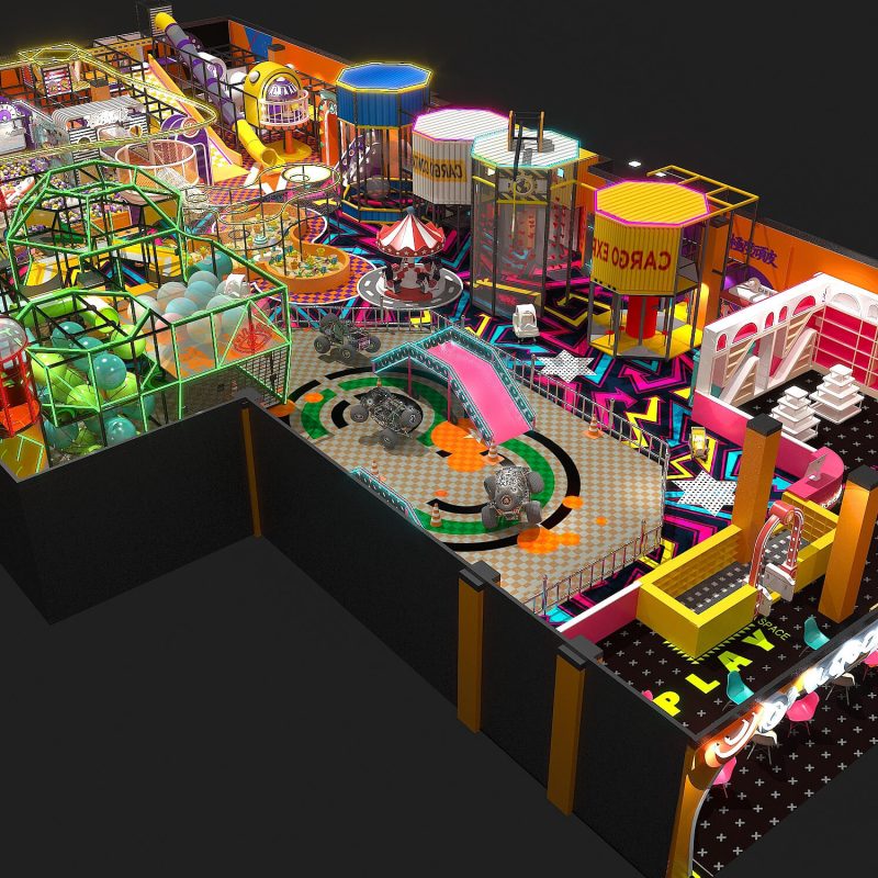 new indoor playground equipment design for kids