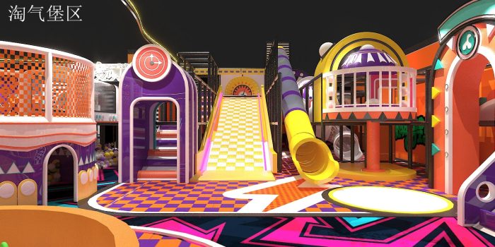 Lighting ninja tag indoor playground