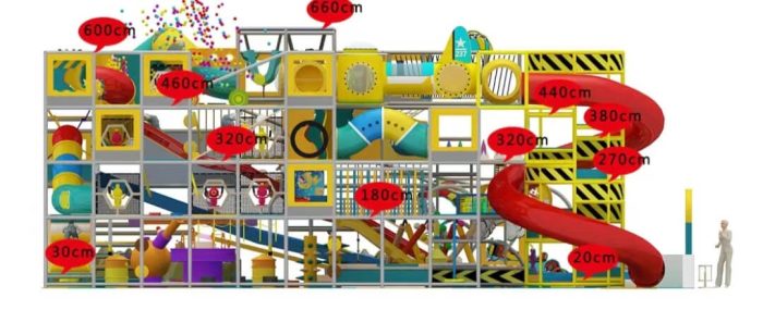 New Design Amusement Park Children Commercial Kids Large Indoor Playground - Image 3