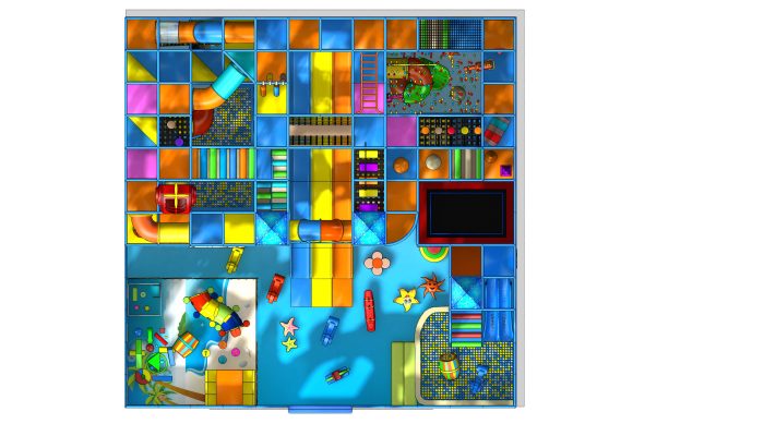 Multifunction Children Indoor playground equipment soft play ball pool - Image 2