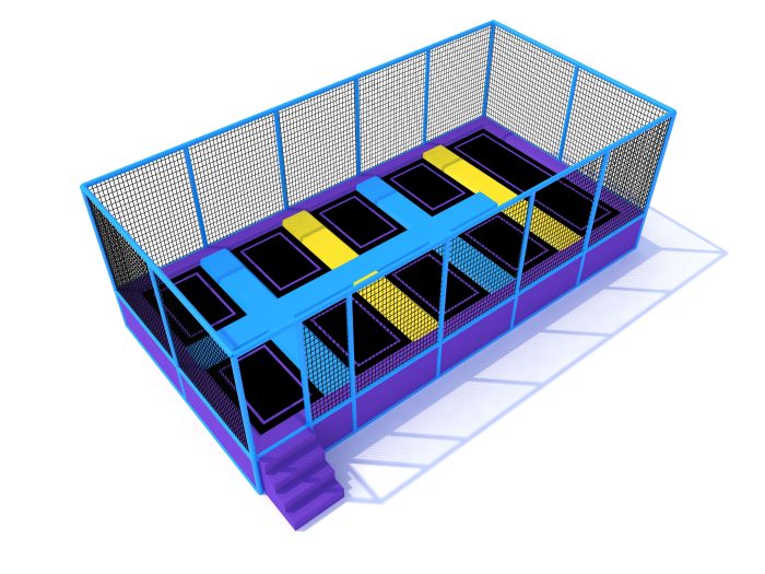 Indoor Playground for Kids Entertainment Mall Custom Design Indoor Trampoline Park