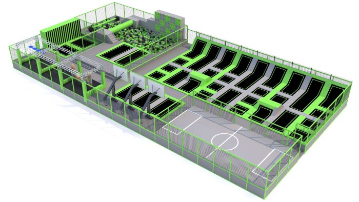 Kid Indoor Amusement Jump Trampoline Park Indoor Trampoline Equipment - Image 5