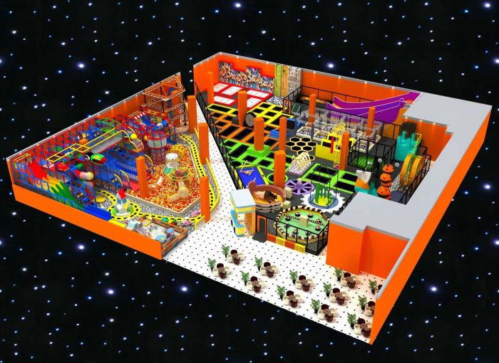 Customize indoor playground teenagers sports for sale