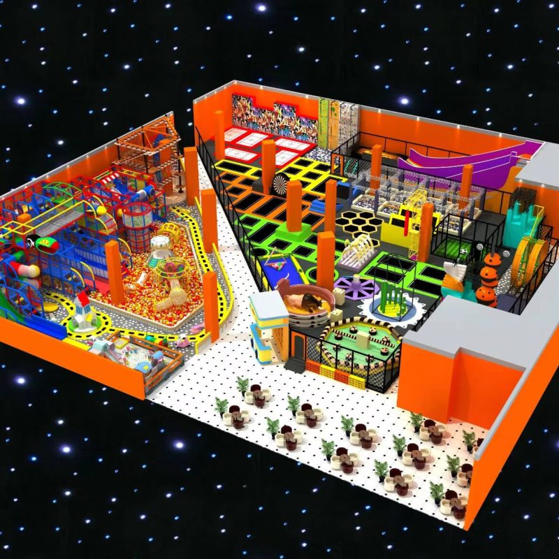 Customize indoor playground teenagers sports for sale