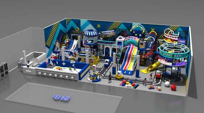 Indoor Playground Playland Soft Entertainment Kids Play Amusement Center for a Big Shopping Mall - Image 2