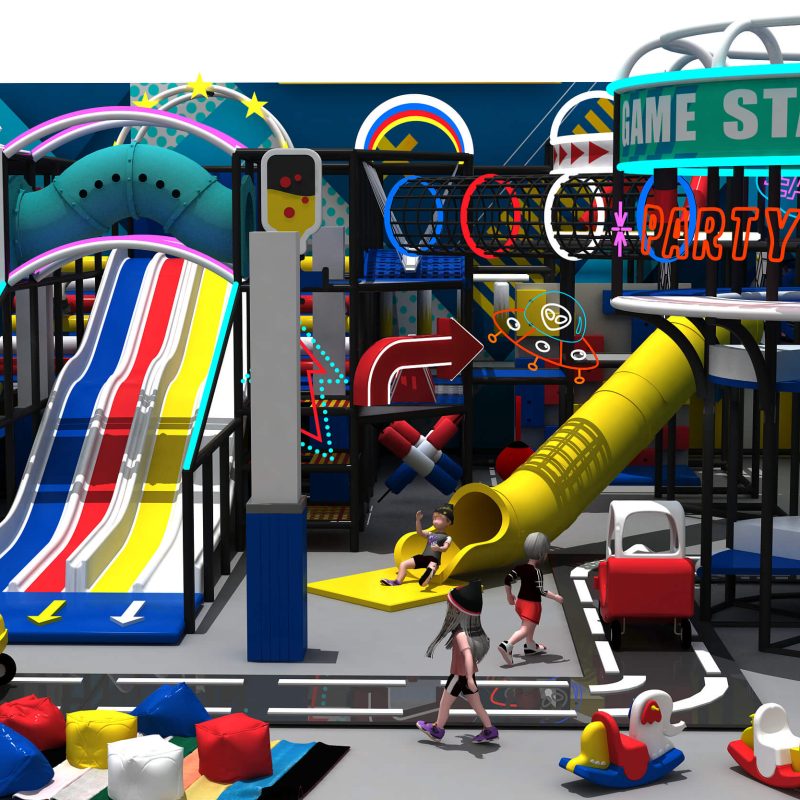 Indoor Playground Playland Soft Entertainment Kids Play Amusement Center for a Big Shopping Mall