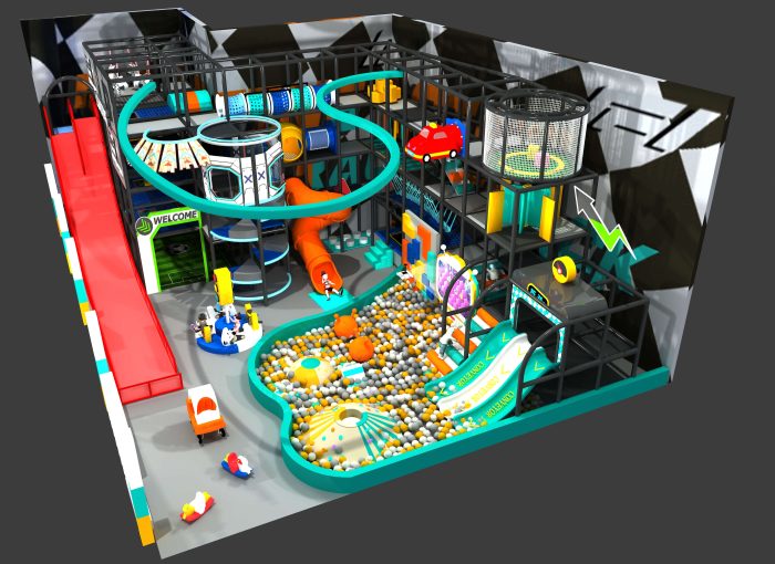 children play equipment games soft indoor play equipment kids - Image 2