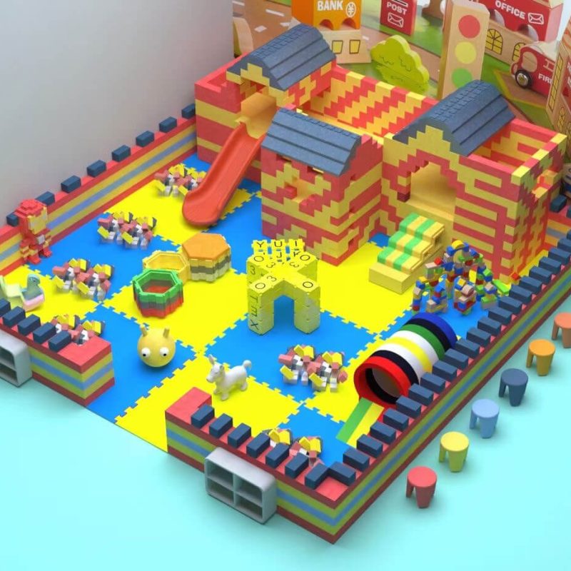 Toys EPP Foam Building Blocks Kids Playground Indoor
