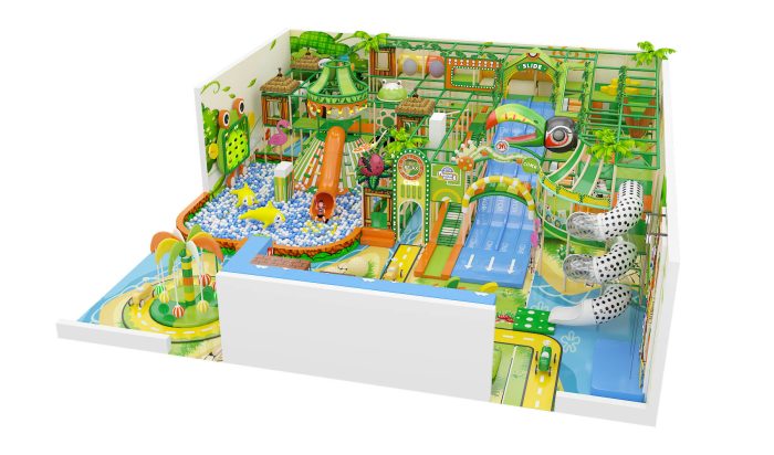 Large Children indoor playground Interactive Sport Games Soft Play