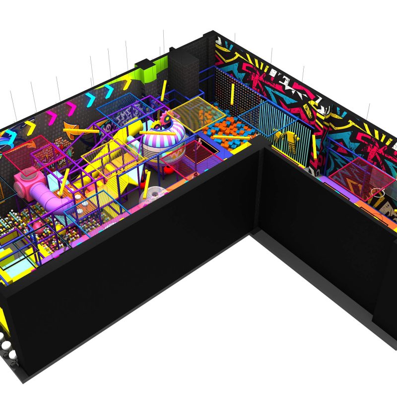 Cowboy Factory Directly Sale Kids Indoor Playground