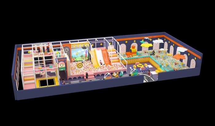 Hottest Children Play Party Center Zone Kids Slide