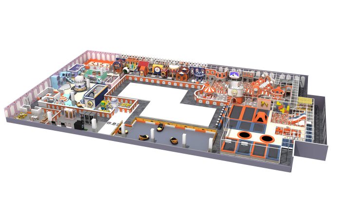 Space Themed Indoor Soft Playground - Image 5