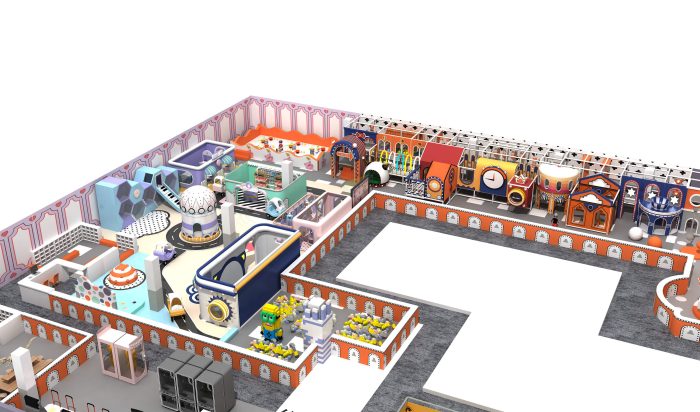 Space Themed Indoor Soft Playground - Image 3