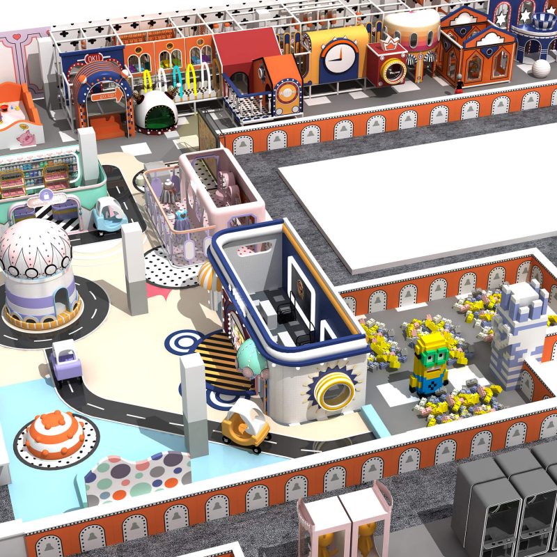 Space Themed Indoor Soft Playground