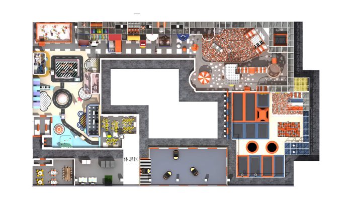 Space Themed Indoor Soft Playground - Image 2