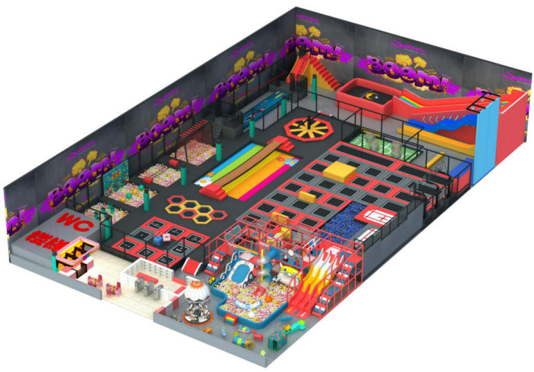 trampoline park around cape town big silde
