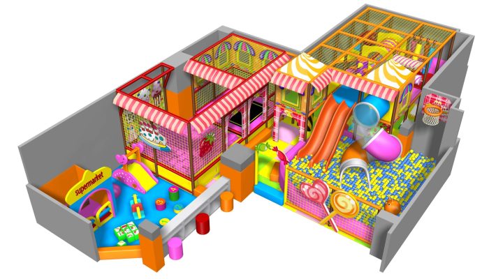 Indoor play equipment for kids