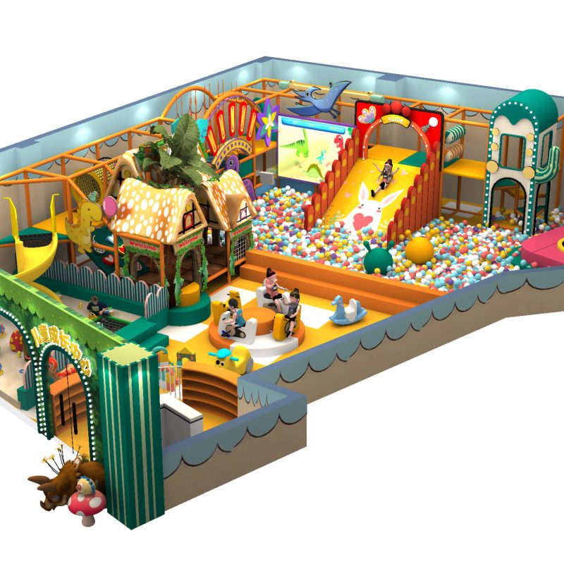 Dinosaur theme indoor playground