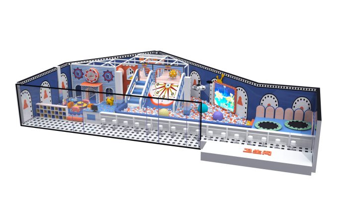High quality children indoor playground equipment soft play area - Image 3