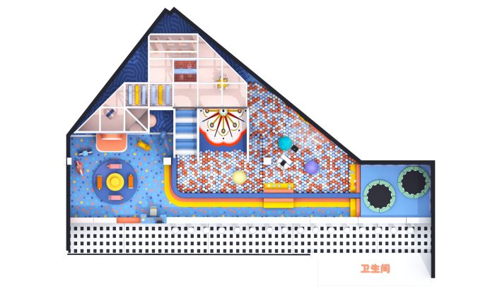 High quality children indoor playground equipment soft play area - Image 2