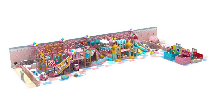 Pink candy theme indoor playground/amusement park for sale - Image 3