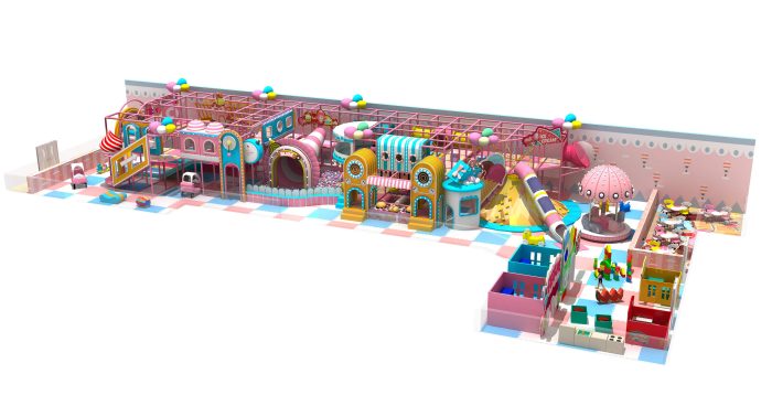 Pink candy theme indoor playground/amusement park for sale - Image 2