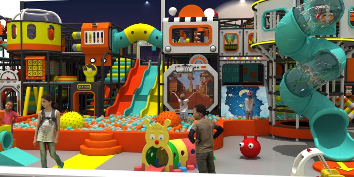 Customize indoor playground trampoline park - Image 6