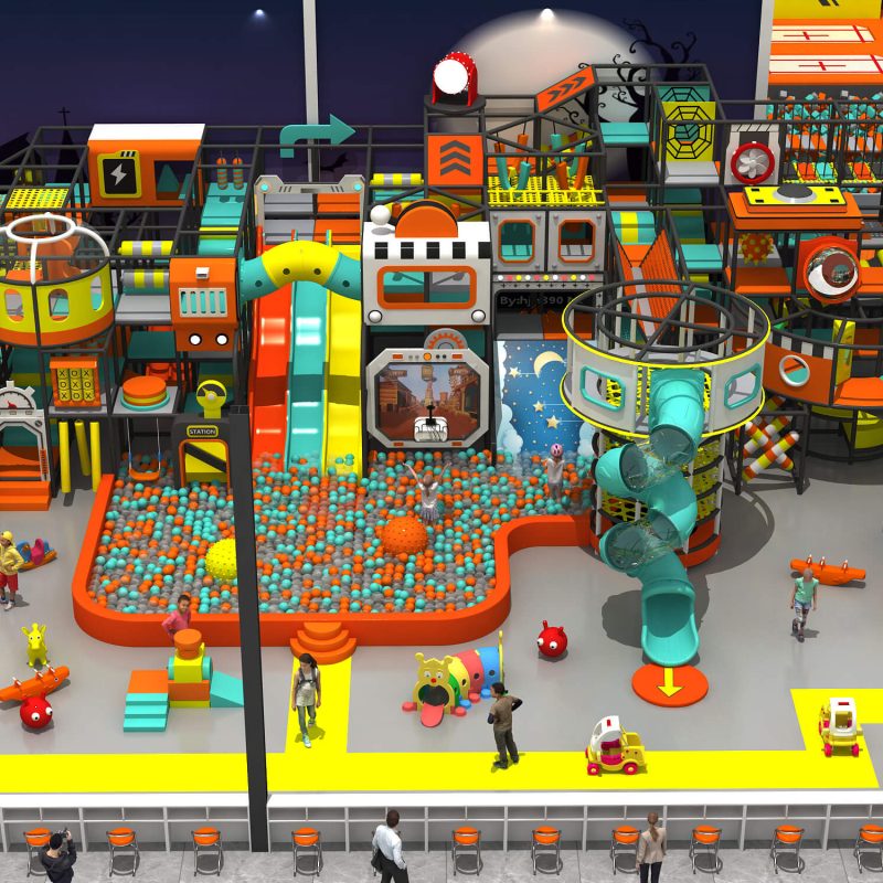 Customize indoor playground trampoline park