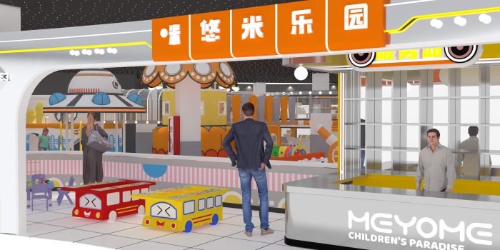 Customize the space style indoor playground trampoline park. - Image 4