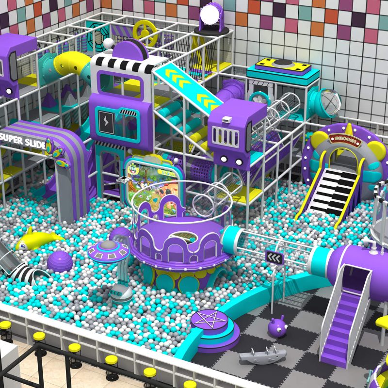 Indoor Playgrounds Children 3-12 Years Old Amusement Parks Design Play Equipment for Sale