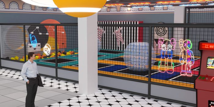 Indoor Neon Playground Kids Child Park Factory Customized Soft Play Equipment - Image 3