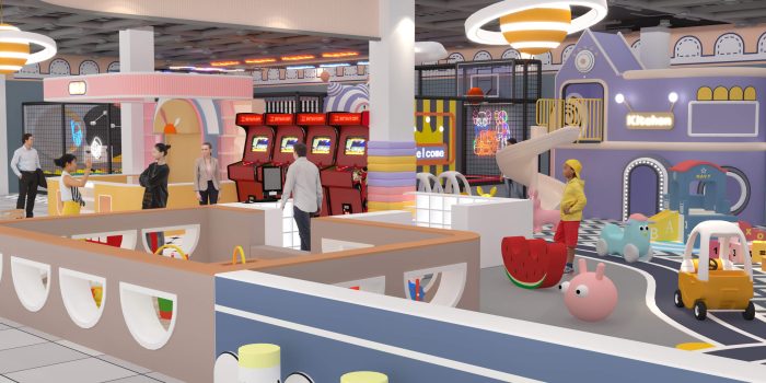 Indoor Neon Playground Kids Child Park Factory Customized Soft Play Equipment - Image 2