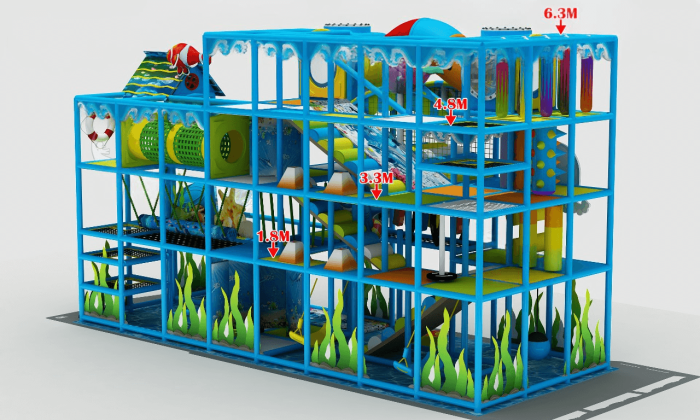 ocean indoor soft play equipment - Image 2