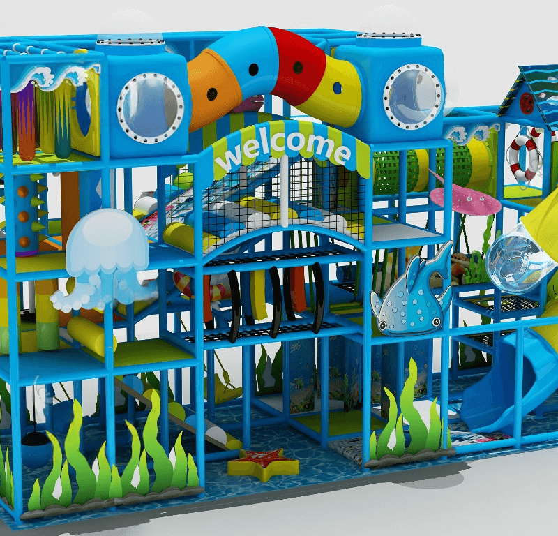 ocean indoor soft play equipment