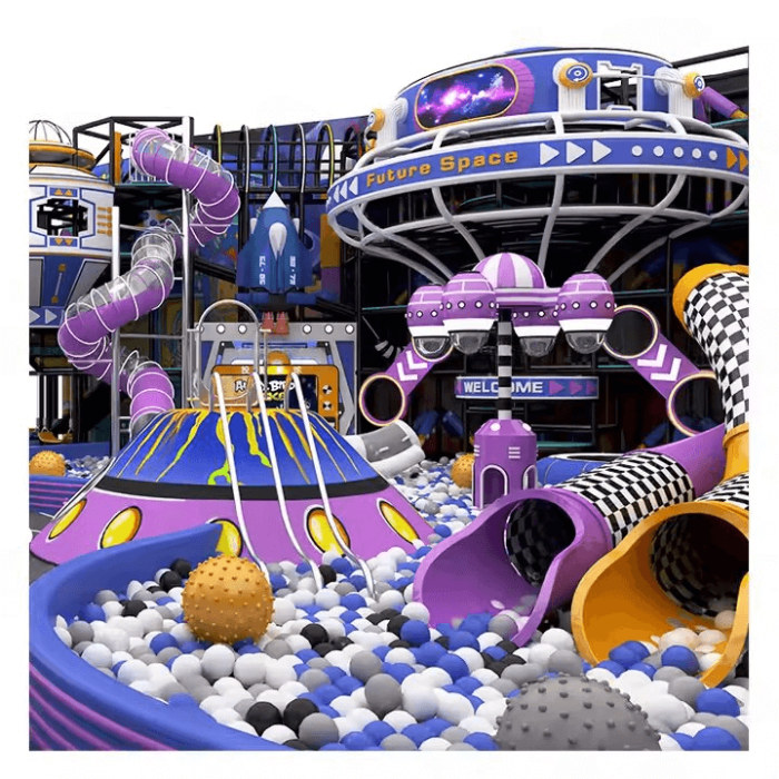 LED Space Theme Indoor Playground New Commercial Soft Play - Image 2